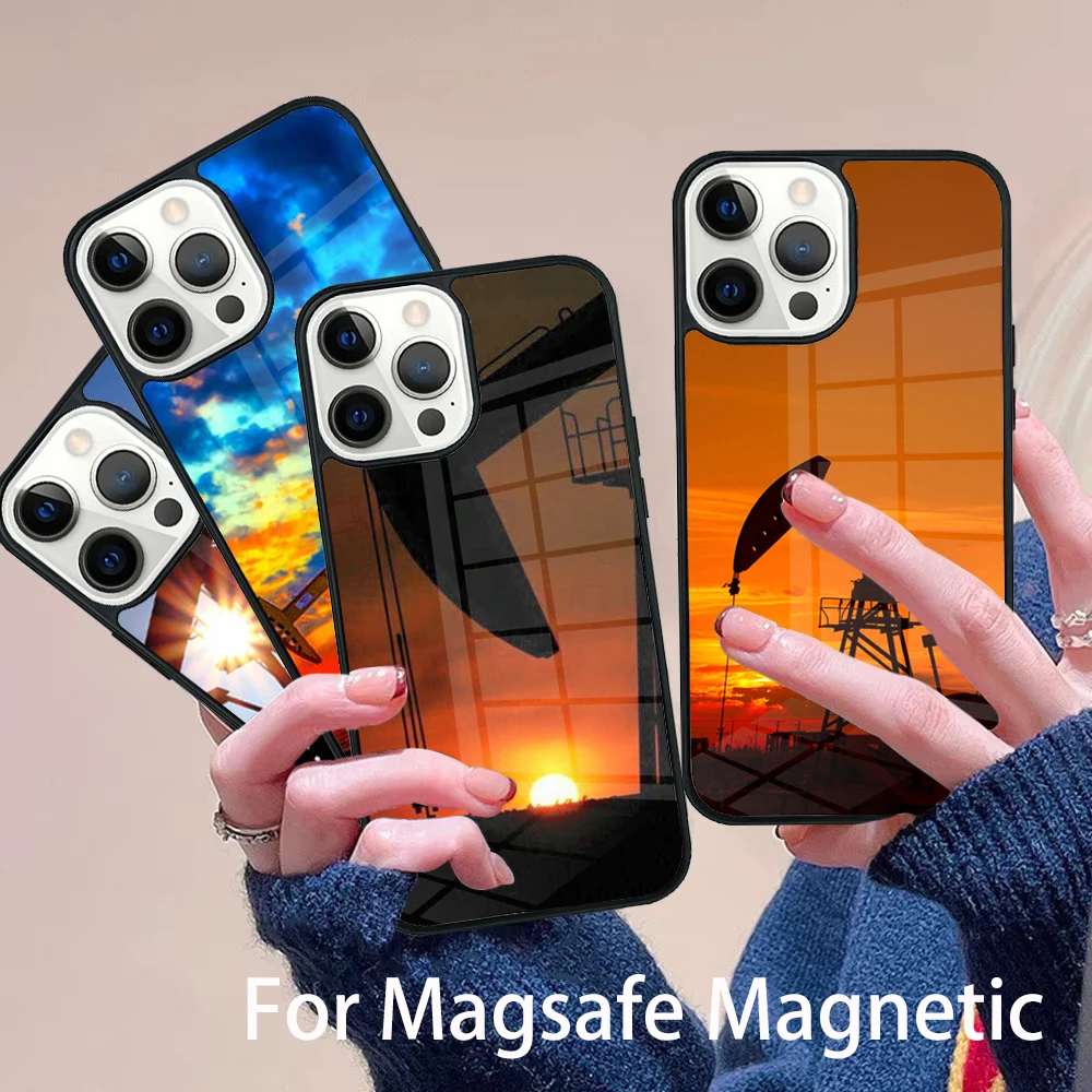 Drilling Oilfield At Sunset Phone Case Magesafe Magnetic Wireless Charge Cover For IPhone 16 11 12 13 14 15 Pro Max Plus Mini
Drilling Oilfield At Sunset Phone Case Magesafe Magnetic Wireless Charge Cover For IPhone 16 11 12 13 14 15 Pro Max Plus Mini