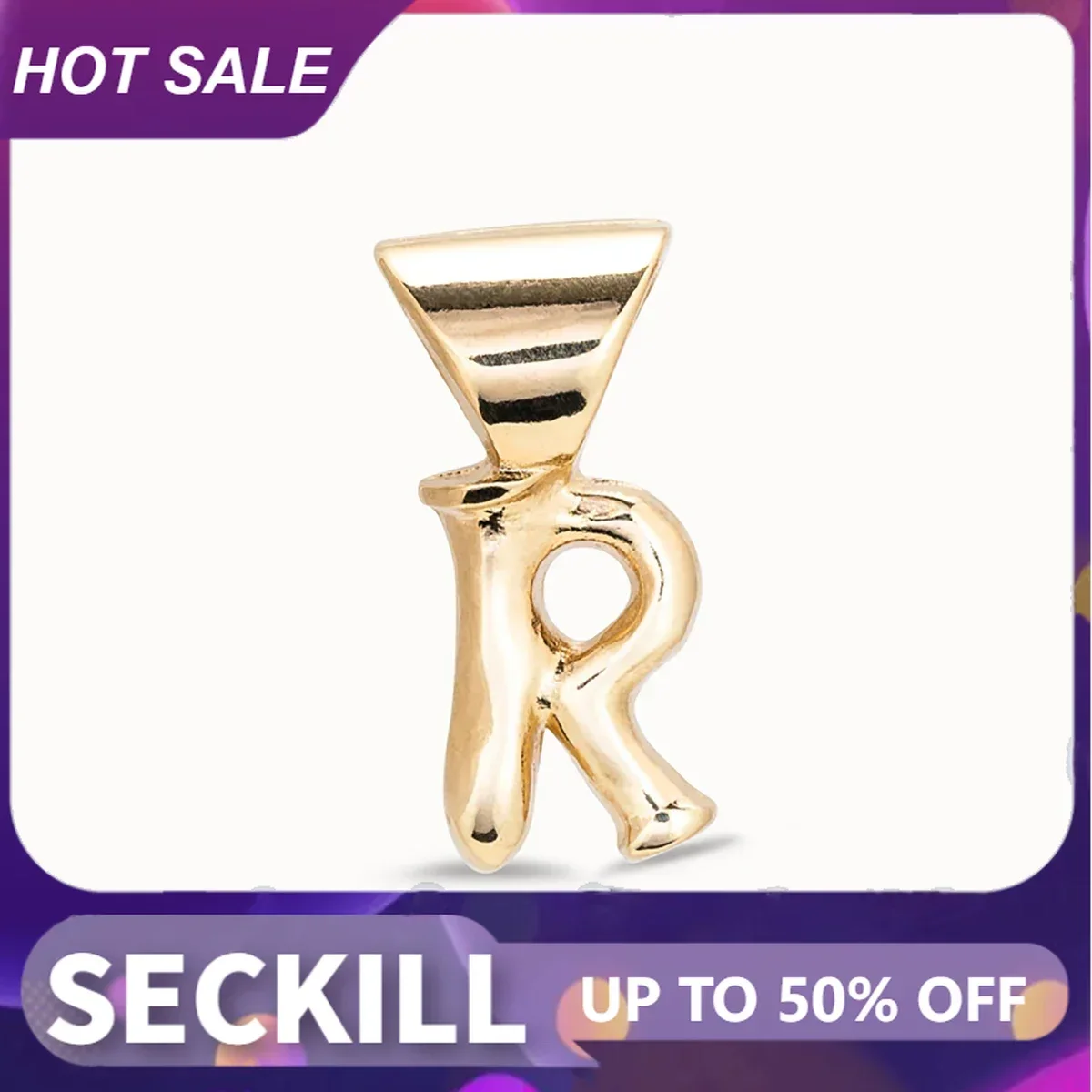 2024 Original Hot selling Spain UNO de 50 Jewelry DIY accessory 14K gold Letter R Pendant Bracelet Necklace Ring Women's Gift
2024 Original Hot selling Spain UNO de 50 Jewelry DIY accessory 14K gold Letter R Pendant Bracelet Necklace Ring Women's Gift