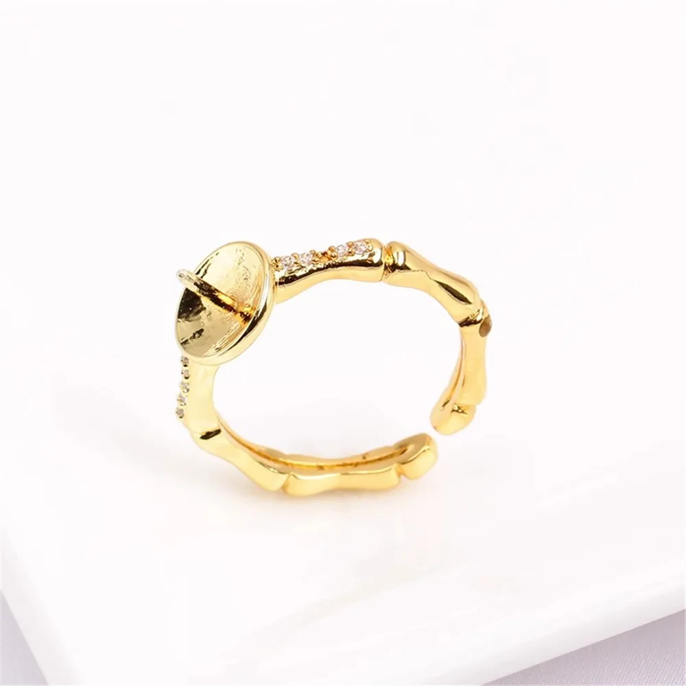 Adjustable Gold Plated Pearl Ring Settings Findings & Accessories - for Jewelry Making Bulk Wholesale Craft Supplies 9-10mm
Adjustable Gold Plated Pearl Ring Settings Findings & Accessories - for Jewelry Making Bulk Wholesale Craft Supplies 9-10mm
