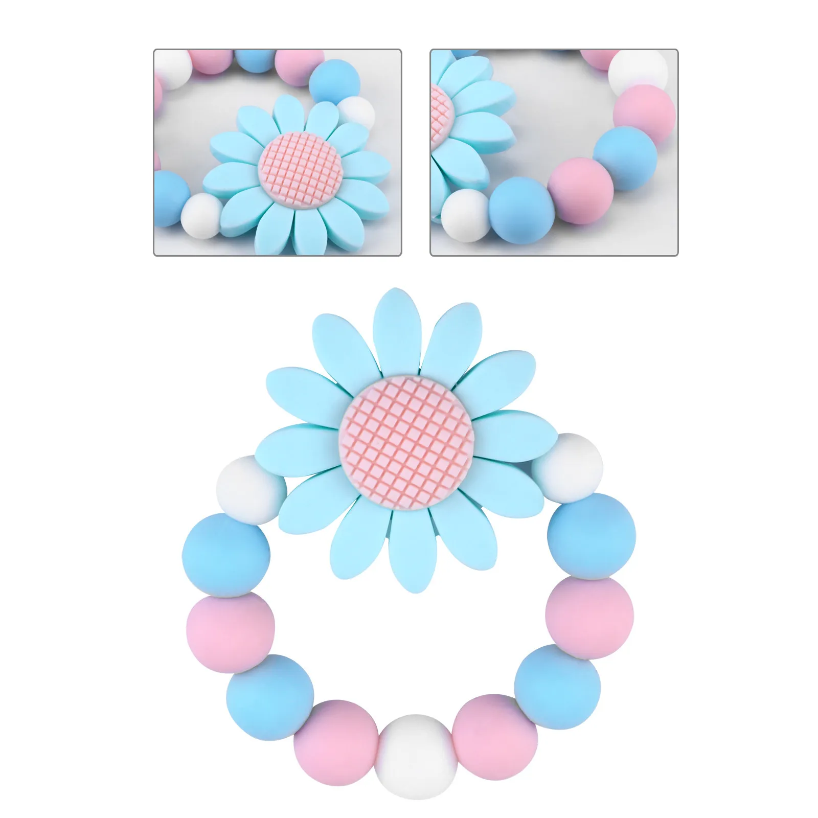 Baby Silicone Teethers Safe Pain Relief Baby Teething Accessories Lightweight Handheld Natural Teether for Infants Toddlers
Baby Silicone Teethers Safe Pain Relief Baby Teething Accessories Lightweight Handheld Natural Teether for Infants Toddlers