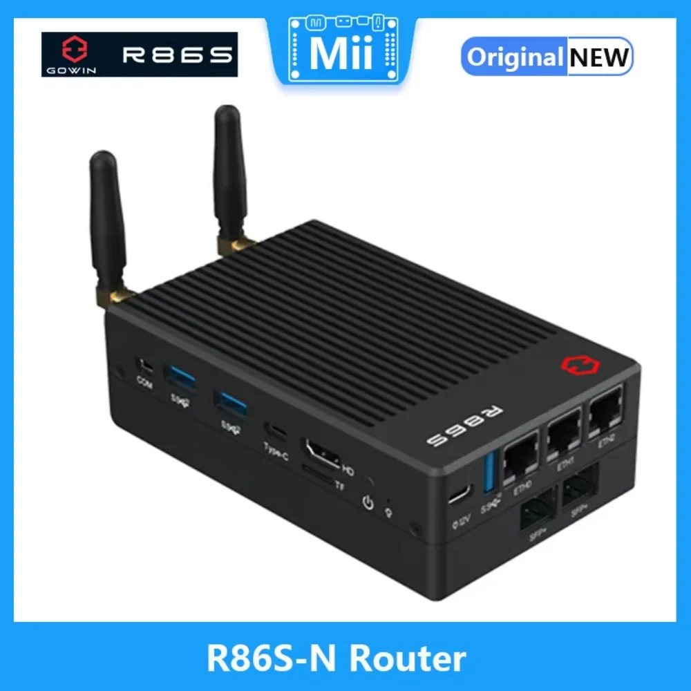R86S-N Router 12th Generation Intel N100 N305 10G 10 Gigabit WiFi 6 Gigabit 2.5G
R86S-N Router 12th Generation Intel N100 N305 10G 10 Gigabit WiFi 6 Gigabit 2.5G