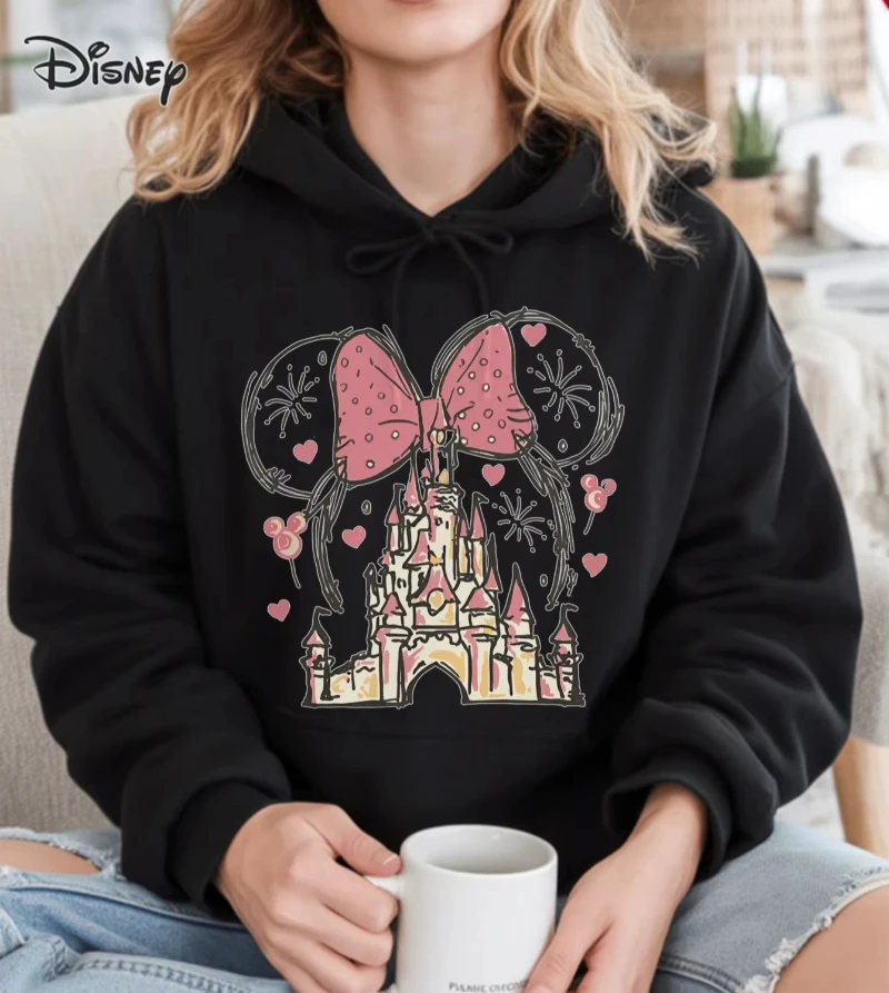 Disney Mickey Mouse Castle Women Hoodie Autumn Winter Casual Unisex Pullover Sweatshirt Clothing Hoody Streetwear Oversized
Disney Mickey Mouse Castle Women Hoodie Autumn Winter Casual Unisex Pullover Sweatshirt Clothing Hoody Streetwear Oversized