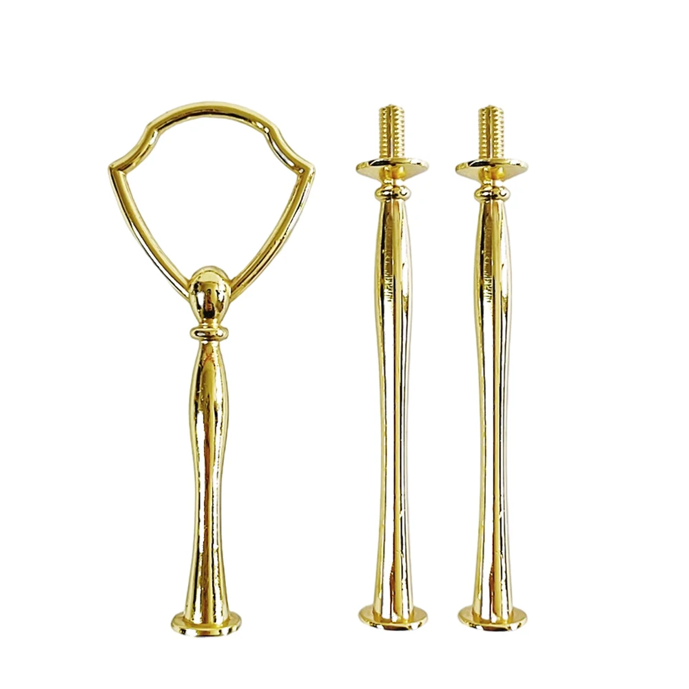 100Pcs/lot Wedding Dessert Metal Fruit 2 Tier 3 tiers Rod Birthday Golden Silver Tiered Cake Stand Hardware
100Pcs/lot Wedding Dessert Metal Fruit 2 Tier 3 tiers Rod Birthday Golden Silver Tiered Cake Stand Hardware