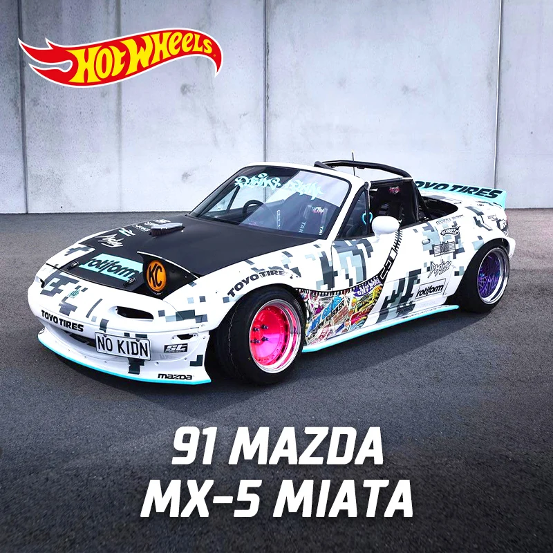 HotWheels 1:64 MAZDA MX-5 MIATA Alloy Sports Car Model Simulation Diecast Metal Classic Racing Vehicles Car Model Kids Toys Gift
HotWheels 1:64 MAZDA MX-5 MIATA Alloy Sports Car Model Simulation Diecast Metal Classic Racing Vehicles Car Model Kids Toys Gift
