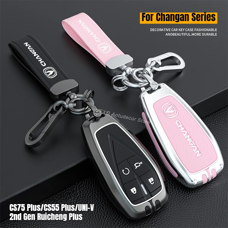 For Changan CS75 Plus CS55 UNI-V X5 X7 Car Key Case Fob Cover Zinc Alloy Metal Shell Protective Case Electric Car Keychain Shell
For Changan CS75 Plus CS55 UNI-V X5 X7 Car Key Case Fob Cover Zinc Alloy Metal Shell Protective Case Electric Car Keychain Shell