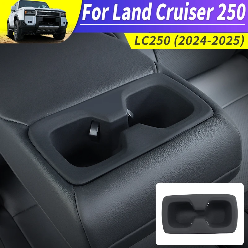 For Toyota Land Cruiser 250 2024 2025 Prado LC250 1958 First Edition Second Row Water Cup Silica gel pad,Upgraded Accessories
For Toyota Land Cruiser 250 2024 2025 Prado LC250 1958 First Edition Second Row Water Cup Silica gel pad,Upgraded Accessories