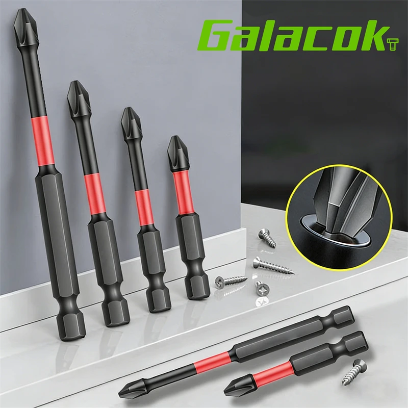 Magnetic Impact Phillips Bit Anti-Slip Impact Long Screwdriver Bit Set Hex Shank Cross Impact Driver Bit for Power Drilling
Magnetic Impact Phillips Bit Anti-Slip Impact Long Screwdriver Bit Set Hex Shank Cross Impact Driver Bit for Power Drilling