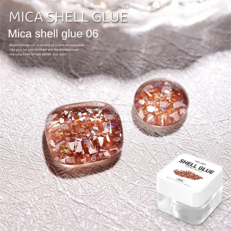 Eye-catching Sparkling Mesh Shell Dazzling Iridescent Glittery Nail Polish Ice Transparent Manicure In-demand Xeijayi Unique
Eye-catching Sparkling Mesh Shell Dazzling Iridescent Glittery Nail Polish Ice Transparent Manicure In-demand Xeijayi Unique