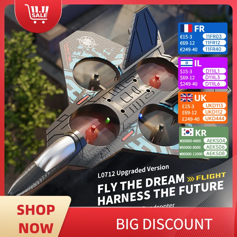 Радиоуправляемый самолет ночного полета с фиксированной высотой и устойчивостью 4 двигателя — вертолет-планер из пенопласта EPP для мальчиков и девочек, игрушка в подарок
Радиоуправляемый самолет ночного полета с фиксированной высотой и устойчивостью 4 двигателя — вертолет-планер из пенопласта EPP для мальчиков и девочек, игрушка в подарок