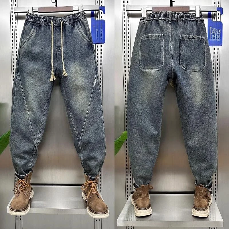 plus Size Men's Jeans Slim Fit Harlan Carrot Pants Retro Patchwork Spring Autumn Casual Straight Leg Loose Tapered Denim Jeans
plus Size Men's Jeans Slim Fit Harlan Carrot Pants Retro Patchwork Spring Autumn Casual Straight Leg Loose Tapered Denim Jeans