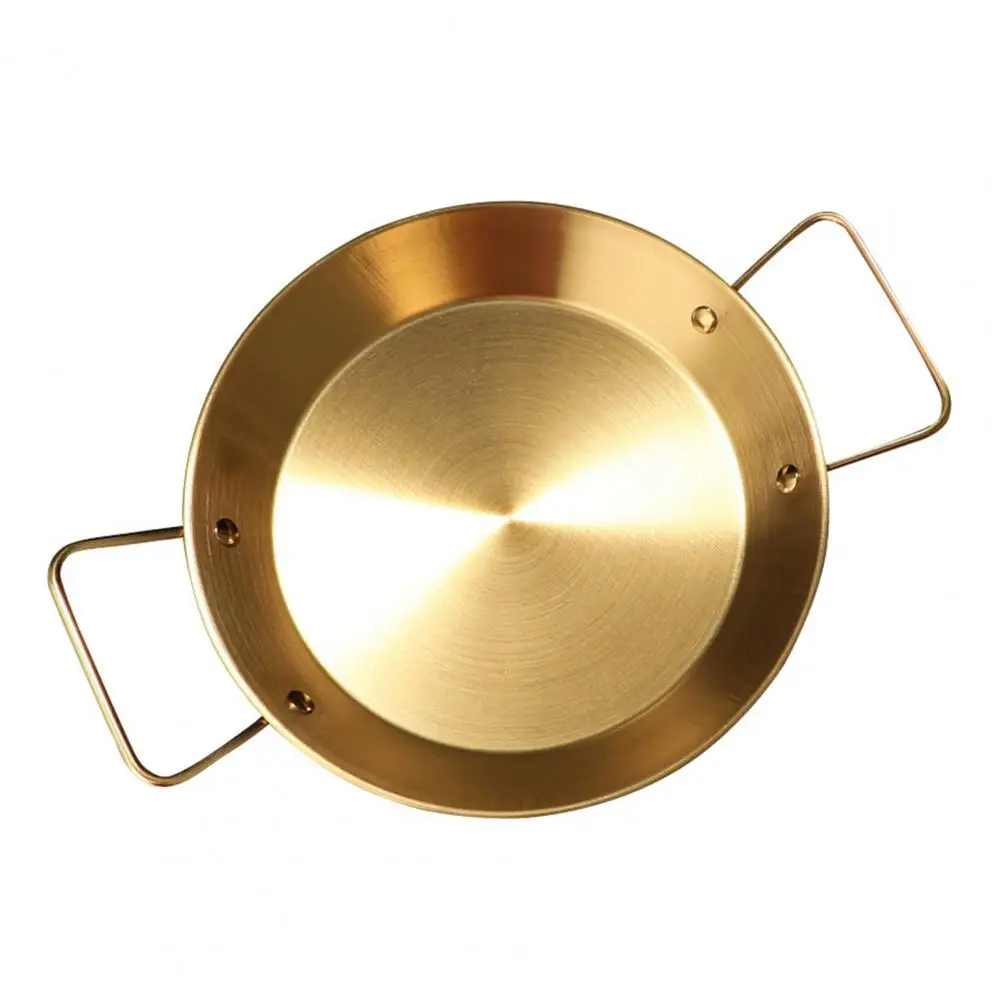 Thick Seafood Plate with Handles Double Ear Stainless Steel Pot for Crawfish Casserole Korean Fried Chicken Tray
Thick Seafood Plate with Handles Double Ear Stainless Steel Pot for Crawfish Casserole Korean Fried Chicken Tray