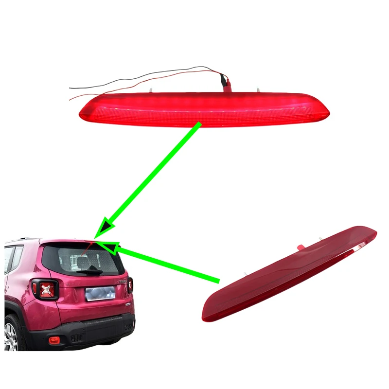 Для Jeep Renegade 2015 2016 2017 2018 2019 2010 2021 2020 автомобильный задний третий стоп-сигнал с высоким креплением OE: 68247167AA
Для Jeep Renegade 2015 2016 2017 2018 2019 2010 2021 2020 автомобильный задний третий стоп-сигнал с высоким креплением OE: 68247167AA