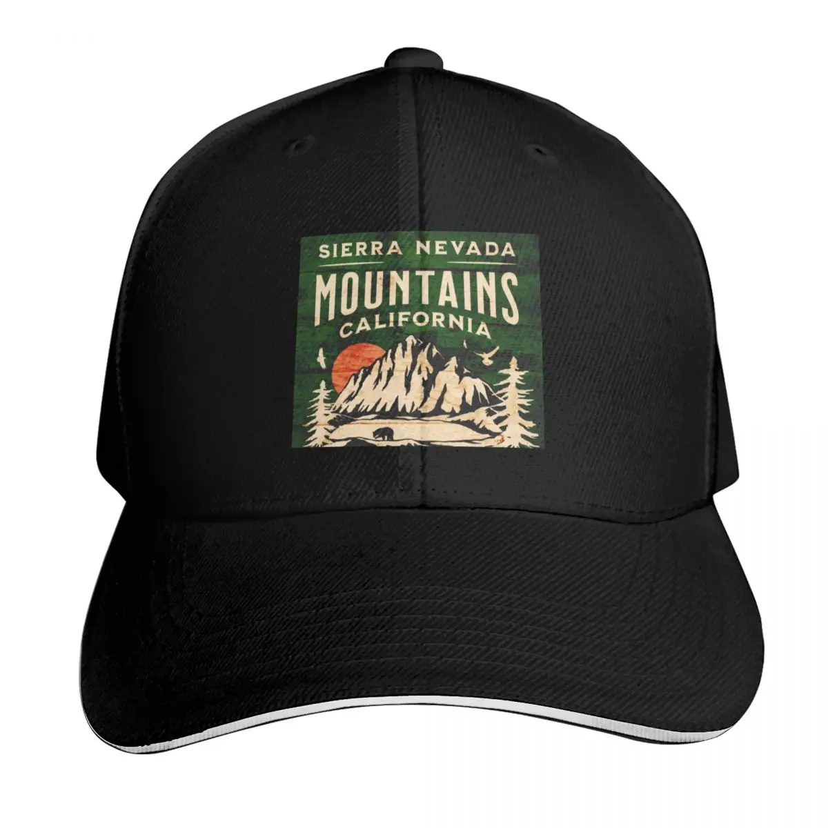 Sierra Nevada Mountains: Adventure Out West! Baseball Cap Designer Hat Snap Back Hat Wild Ball Hat men For Men Women's
Sierra Nevada Mountains: Adventure Out West! Baseball Cap Designer Hat Snap Back Hat Wild Ball Hat men For Men Women's
