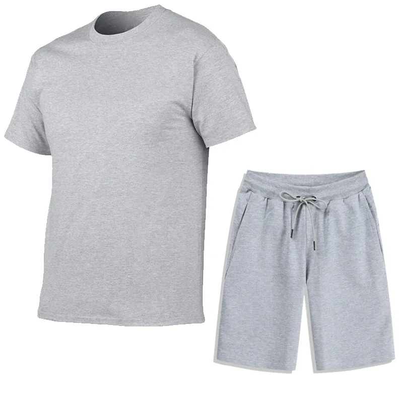Short-sleeved Shorts Suit Men's Summer New Trend Versatile Loose Casual Five-point Pants Sports Men's Suit
Short-sleeved Shorts Suit Men's Summer New Trend Versatile Loose Casual Five-point Pants Sports Men's Suit