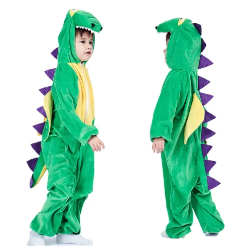 Halloween Animal Performance Costume Children's Holiday Party Role Play Cute Green Dinosaur Jumpsuit Stage Performance Costume
Halloween Animal Performance Costume Children's Holiday Party Role Play Cute Green Dinosaur Jumpsuit Stage Performance Costume