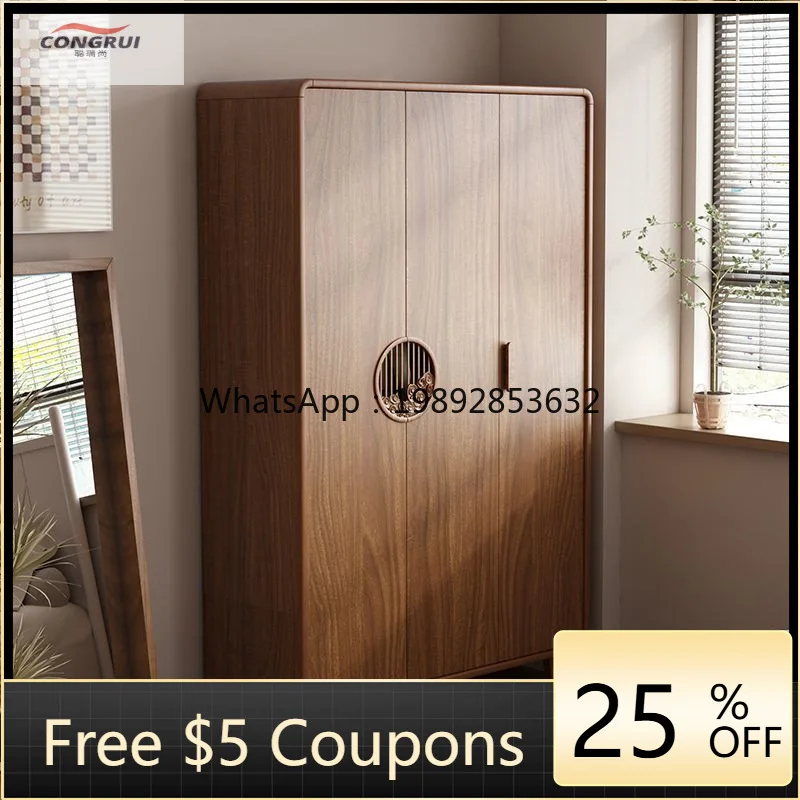 LYY New Chinese Style Solid Wood Home Integrated Wall-Mounted Storage Wardrobe with Drawers Combination Cabinet
LYY New Chinese Style Solid Wood Home Integrated Wall-Mounted Storage Wardrobe with Drawers Combination Cabinet