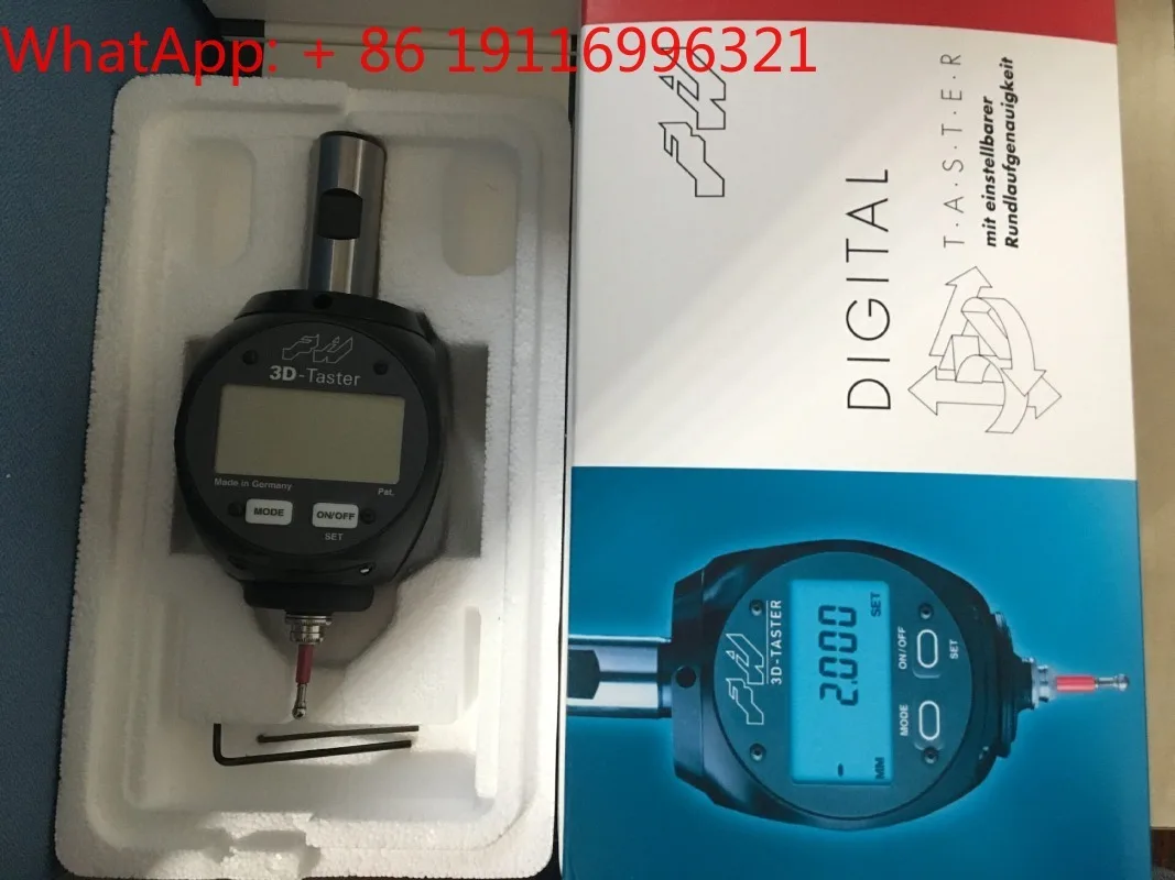 80.460.00 Digital Display High Precision 3D Edge Finder Precision Measuring Tool for Milling Machine Coordinate Detection
80.460.00 Digital Display High Precision 3D Edge Finder Precision Measuring Tool for Milling Machine Coordinate Detection