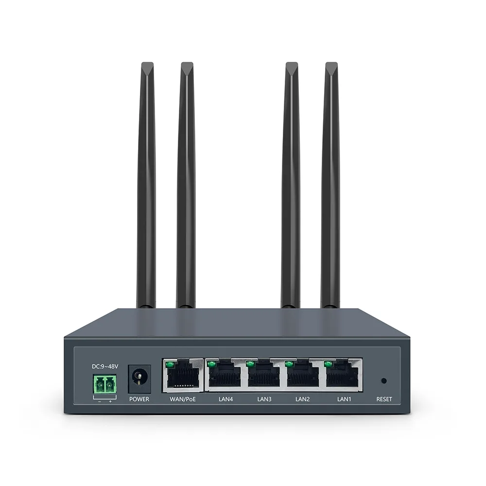 4G Industrial Router AC1200M Full Network Gigabit Supports Wide Voltage Serial Port 232/485E Can Insert SIM Chip Card
4G Industrial Router AC1200M Full Network Gigabit Supports Wide Voltage Serial Port 232/485E Can Insert SIM Chip Card