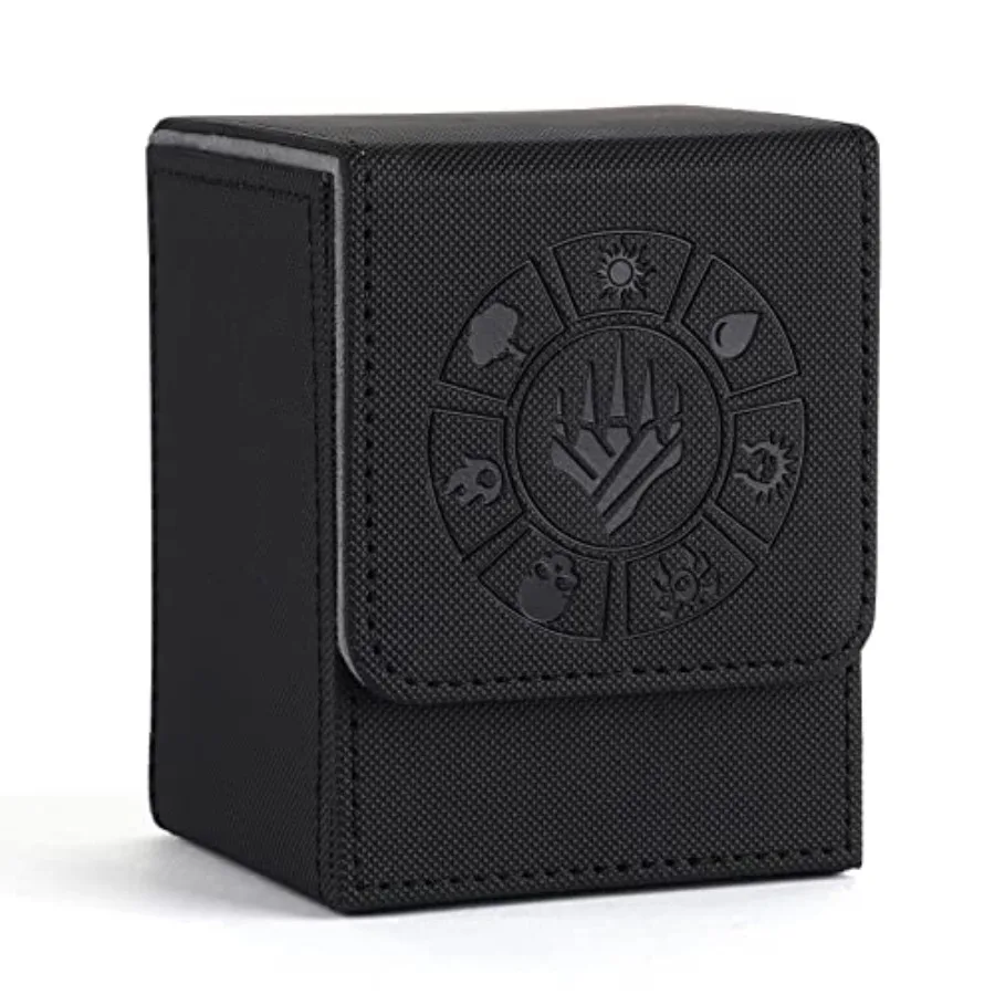 Card Deck Box, 110+ Storage MTG Deck Box with 50 Pcs Card Sleeve, Collectible Trading Card Cases for Magic Commander and More
Card Deck Box, 110+ Storage MTG Deck Box with 50 Pcs Card Sleeve, Collectible Trading Card Cases for Magic Commander and More