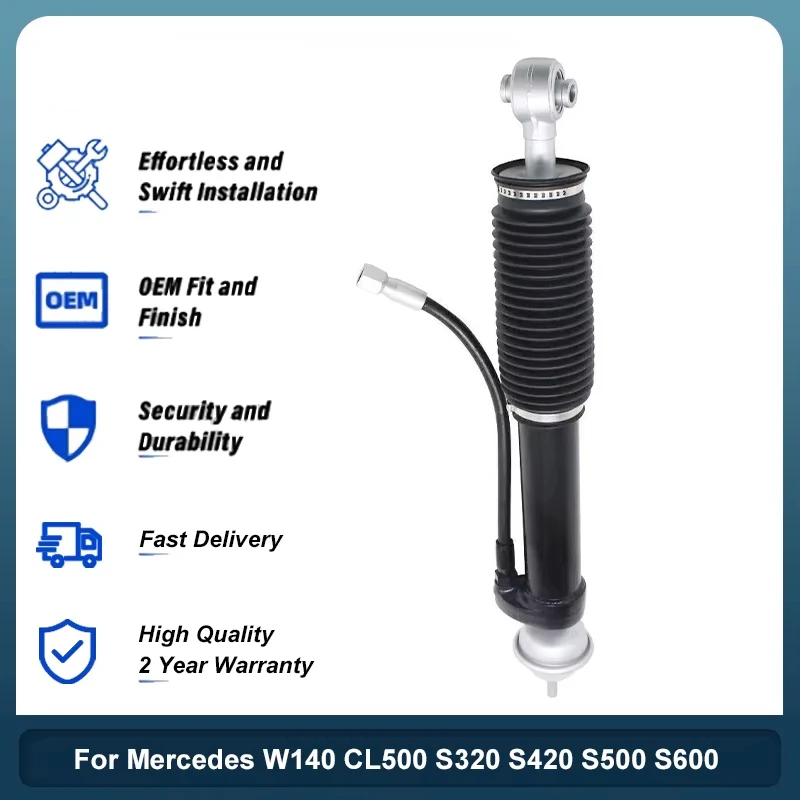 Rear Shock Absorbers Struts For Mercedes W140 S500 S600 1992-1999 A1403209313 New Arrival Auto Repair Rplace Shock Absorber Kit
Rear Shock Absorbers Struts For Mercedes W140 S500 S600 1992-1999 A1403209313 New Arrival Auto Repair Rplace Shock Absorber Kit