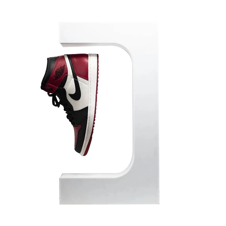 Modern Popular 3mm Thick LED Lighting Floating Rotating Shoe Display Stand Magnetic Levitation Shoe Display
Modern Popular 3mm Thick LED Lighting Floating Rotating Shoe Display Stand Magnetic Levitation Shoe Display