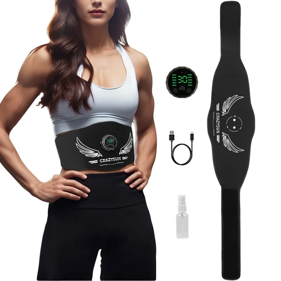 Electric EMS Muscle Stimulator Abs Trainer Abdominal Toning Belt Waist Slimming Belts Body Fitness Massager USB Recharge
Electric EMS Muscle Stimulator Abs Trainer Abdominal Toning Belt Waist Slimming Belts Body Fitness Massager USB Recharge