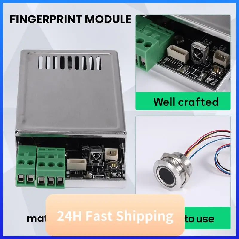 T30C New K216 Fingerprint Control Board+R503 Fingerprint Module Two-Color Ring Indicator Light Access Control
T30C New K216 Fingerprint Control Board+R503 Fingerprint Module Two-Color Ring Indicator Light Access Control