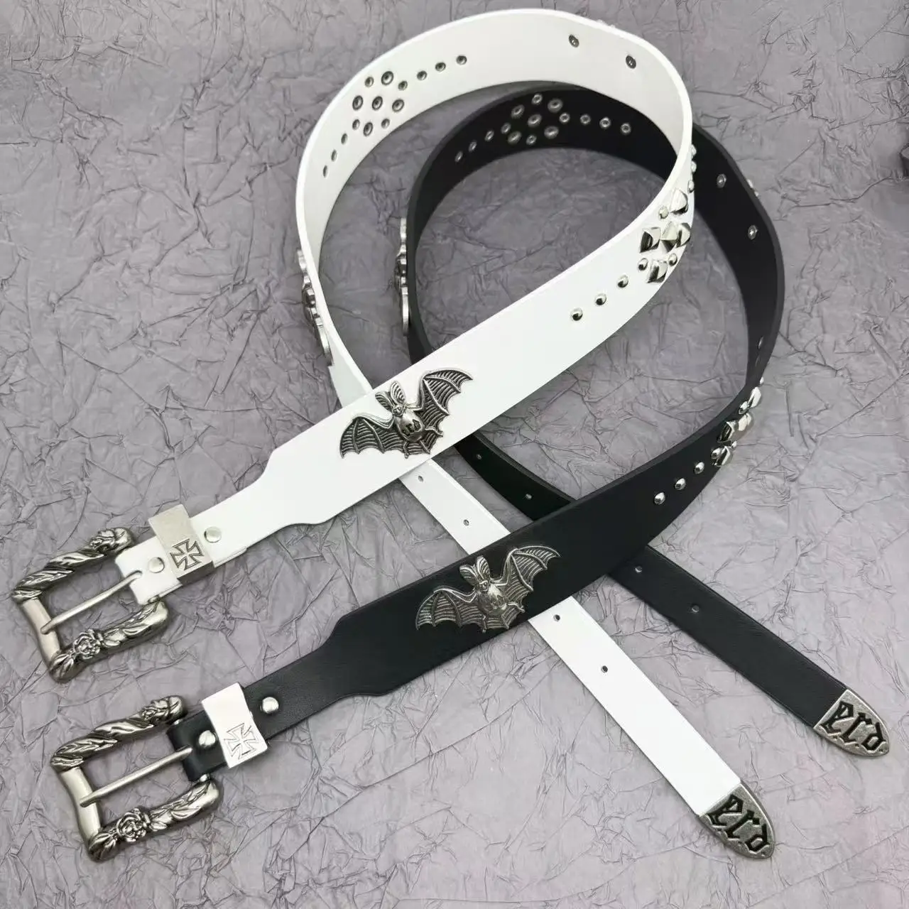 Gothic Y2K Women Men Belts Goth Ladies Hip hop Punk Rivet Skeleton Print Waist Belt Jeans Waistband
Gothic Y2K Women Men Belts Goth Ladies Hip hop Punk Rivet Skeleton Print Waist Belt Jeans Waistband