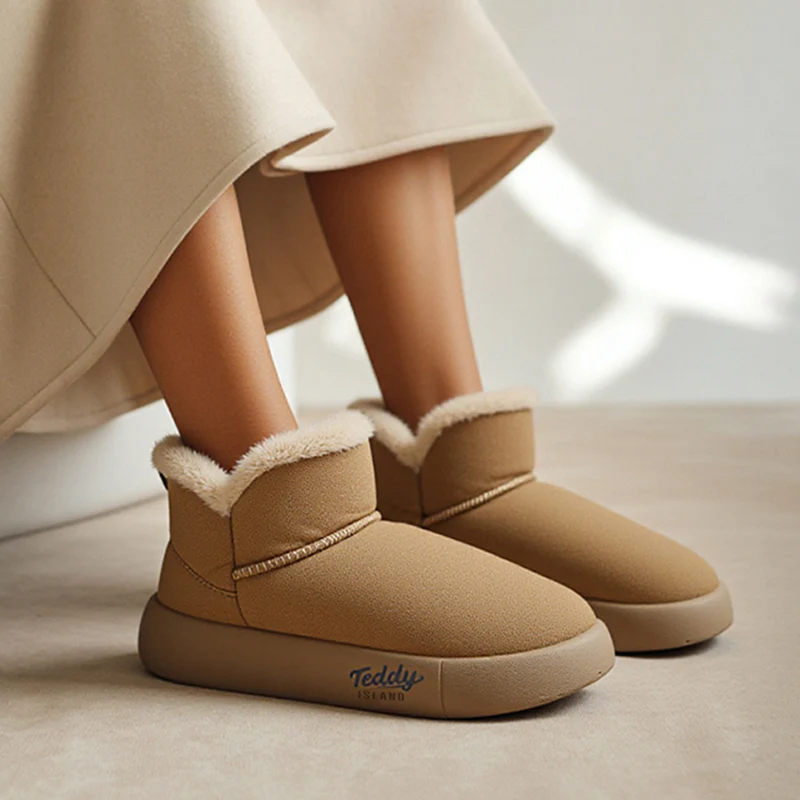 Брендовый дизайн, зимние ботинки на пушистом меху, женские зимние ботинки 2025 года, теплые длинные плюшевые замшевые ботильоны на толстой подошве, женские короткие меховые ботильоны
Брендовый дизайн, зимние ботинки на пушистом меху, женские зимние ботинки 2025 года, теплые длинные плюшевые замшевые ботильоны на толстой подошве, женские короткие меховые ботильоны