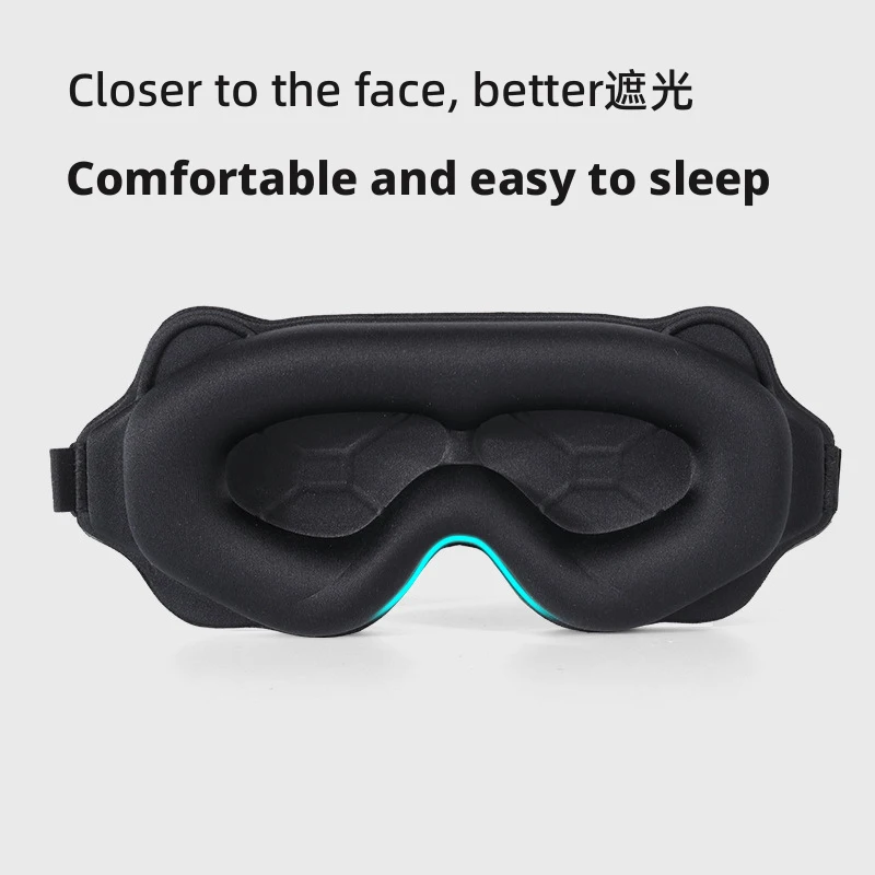 New 3D Sleeping Contoured Sleep Mask, Deep Cup Eye Mask 100% Light Blocking, Comfortable for Travel & Nap Zero Pressure
New 3D Sleeping Contoured Sleep Mask, Deep Cup Eye Mask 100% Light Blocking, Comfortable for Travel & Nap Zero Pressure