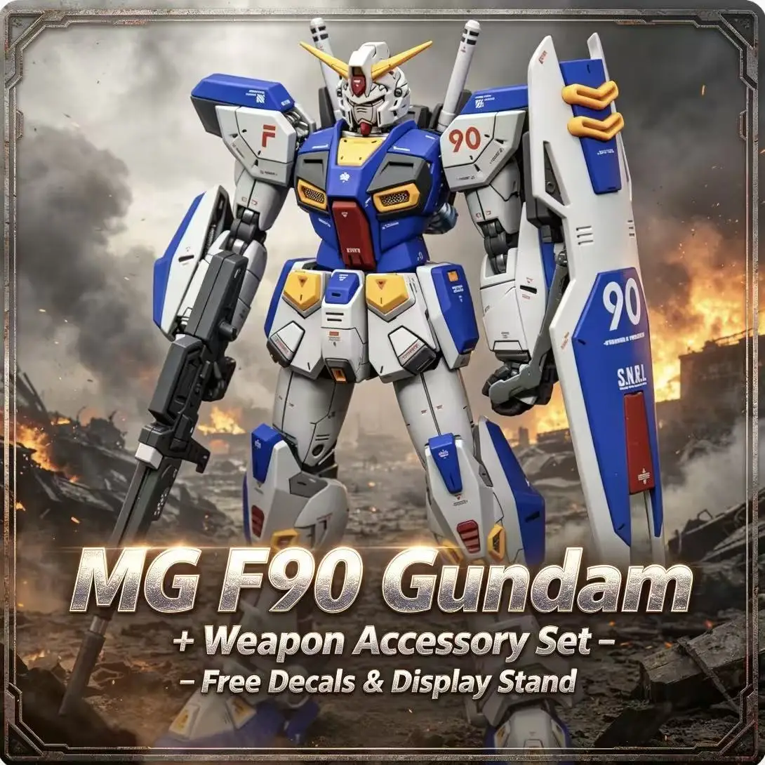 F90 MG 1/100 Assembly Model Kit Action Figures Puzzle With Water Stickers Boys' Puzzle Toy Desktop Ornament Collectible Gift
F90 MG 1/100 Assembly Model Kit Action Figures Puzzle With Water Stickers Boys' Puzzle Toy Desktop Ornament Collectible Gift