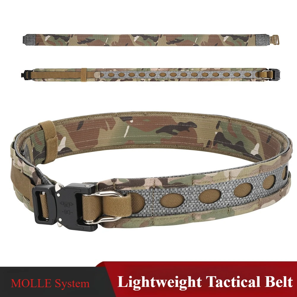 Новый быстросъемный металлический ремень MOLLE для тренировок на открытом воздухе, двухслойный утолщенный легкий тактический ремень Buffalo с металлической пряжкой
Новый быстросъемный металлический ремень MOLLE для тренировок на открытом воздухе, двухслойный утолщенный легкий тактический ремень Buffalo с металлической пряжкой