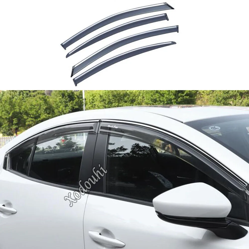 For Mazda 3 Mazda3 Axela M3 2019 2020 2021 2022 Car Styling Cover Stick Lamp Plastic Window Glass Wind Visor Rain/Sun Guard Vent
For Mazda 3 Mazda3 Axela M3 2019 2020 2021 2022 Car Styling Cover Stick Lamp Plastic Window Glass Wind Visor Rain/Sun Guard Vent
