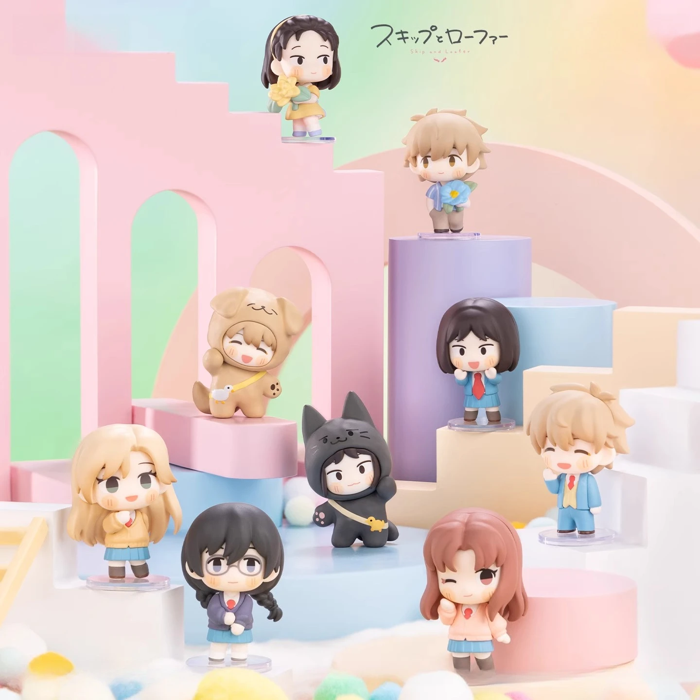 Аниме Skip And Loafer Kawaii фигурка для украшения детской комнаты, коллекция подарок на день рождения
Аниме Skip And Loafer Kawaii фигурка для украшения детской комнаты, коллекция подарок на день рождения