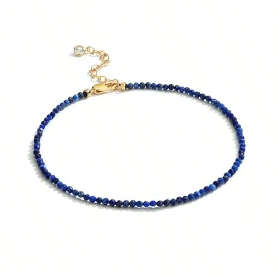 DREMMY STUDIOS Anklet Brlets For Women 14K Plated Stone Handmade Beaded Link Chain Anklets Jewelry Gift
DREMMY STUDIOS Anklet Brlets For Women 14K Plated Stone Handmade Beaded Link Chain Anklets Jewelry Gift