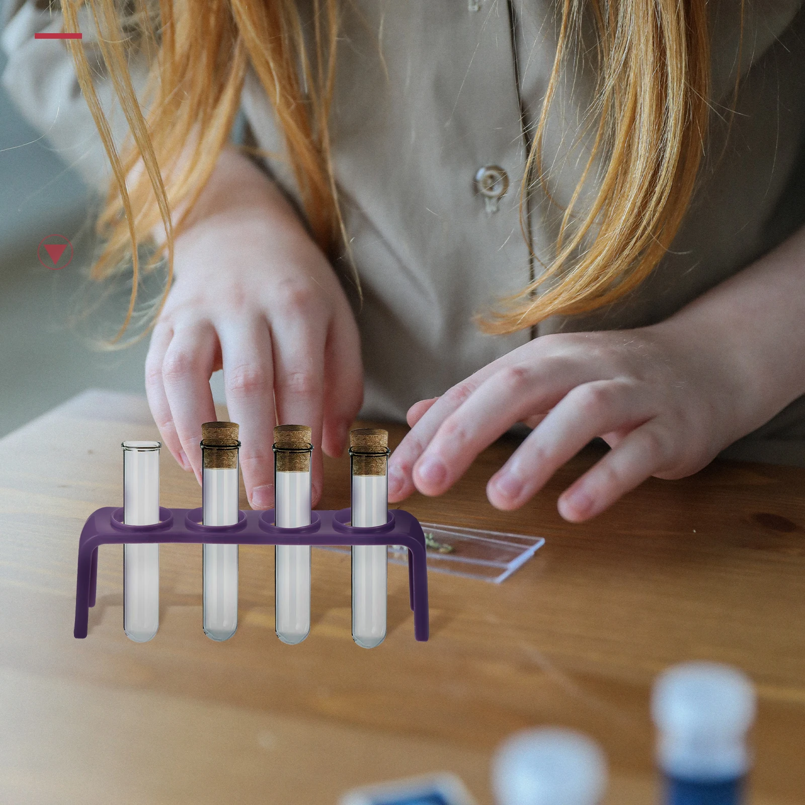 4Pcs Lightweight Plastic Test Tube Holders Practical Tube Rack School Teaching Equipment
4Pcs Lightweight Plastic Test Tube Holders Practical Tube Rack School Teaching Equipment