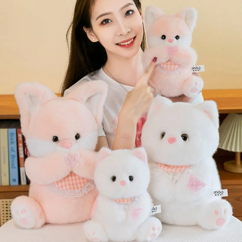 Accompanying Bib Cat Plush Toy Fluffy Ear Bow Cat Plushies Doll Kawaii Cute Stuffed Animals Plush Toy Friends
Accompanying Bib Cat Plush Toy Fluffy Ear Bow Cat Plushies Doll Kawaii Cute Stuffed Animals Plush Toy Friends