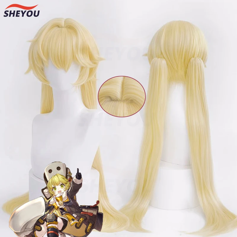 New! Hook Cosplay Wigs Game Honkai: Star Rail Long Golden With Ponytails Heat Resistant Synthetic Hair Cosplay Wig + Wig Cap
New! Hook Cosplay Wigs Game Honkai: Star Rail Long Golden With Ponytails Heat Resistant Synthetic Hair Cosplay Wig + Wig Cap