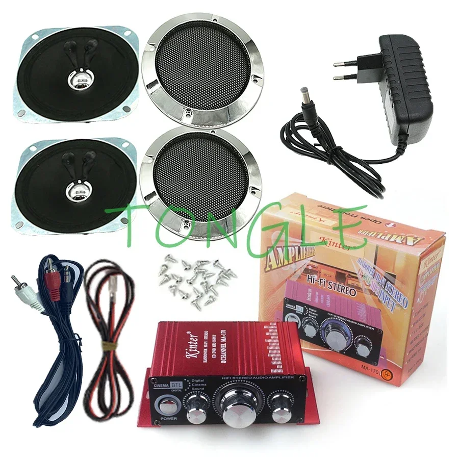 Hi-Fi Audio Stereo Amplifier for Arcade, Audio Kit, 4 Inch Speaker, Power Adapter for Raspberry Pi, Multi Game Pinball Machine
Hi-Fi Audio Stereo Amplifier for Arcade, Audio Kit, 4 Inch Speaker, Power Adapter for Raspberry Pi, Multi Game Pinball Machine