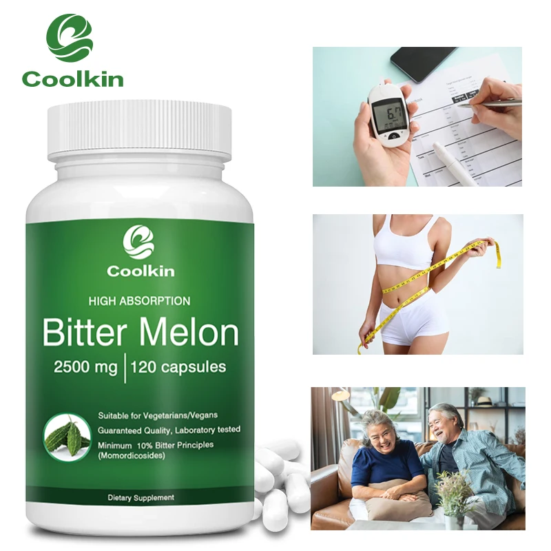 Coolkin Bitter Melon Extract 2500 Mg - Blood Sugar Support, Weight Management Supplement
Coolkin Bitter Melon Extract 2500 Mg - Blood Sugar Support, Weight Management Supplement