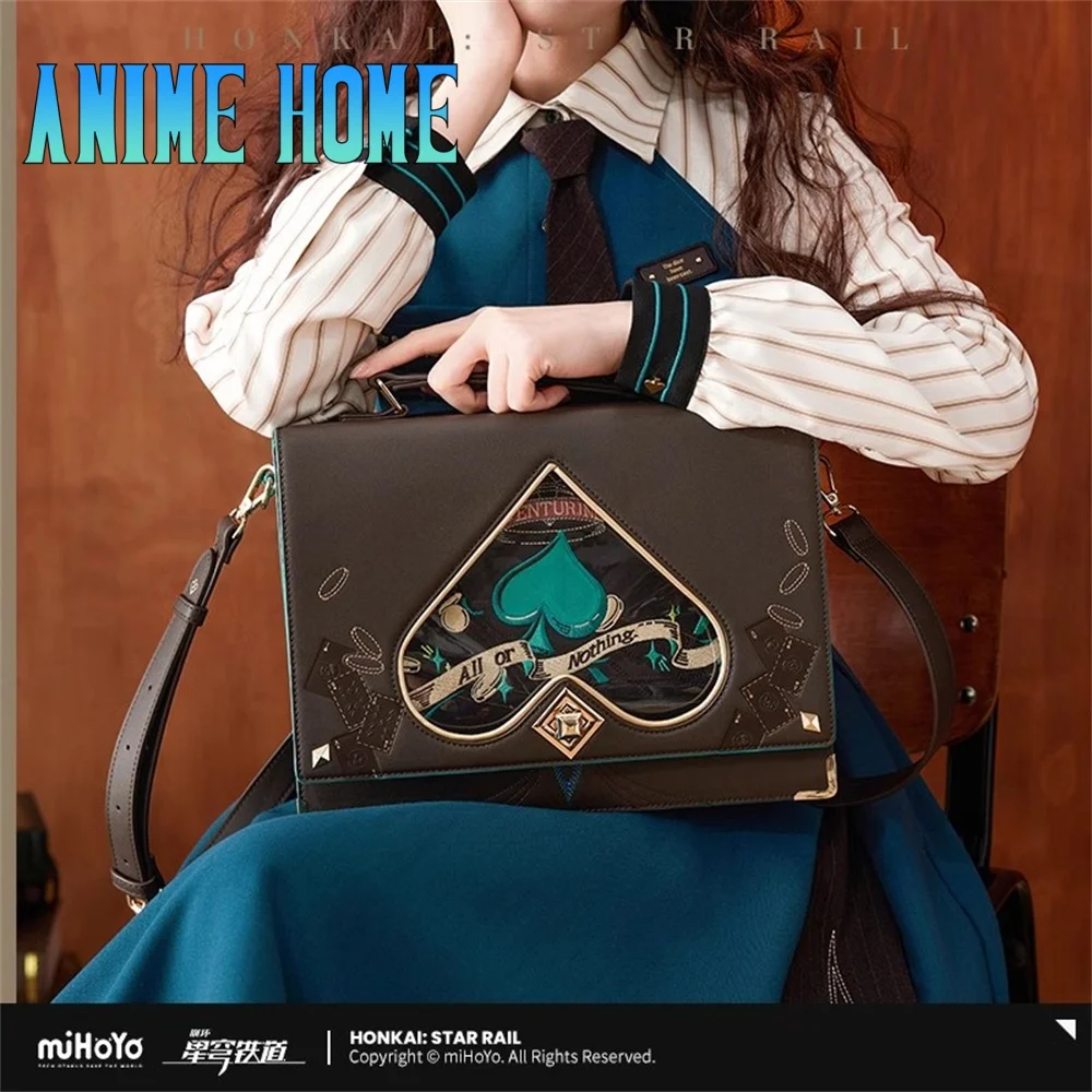 Official Original Game Honkai: Star Rail Aventurine Handbag Shouder Crossbody Bags Backpack JK Props Cosplay Kids Gift
Official Original Game Honkai: Star Rail Aventurine Handbag Shouder Crossbody Bags Backpack JK Props Cosplay Kids Gift