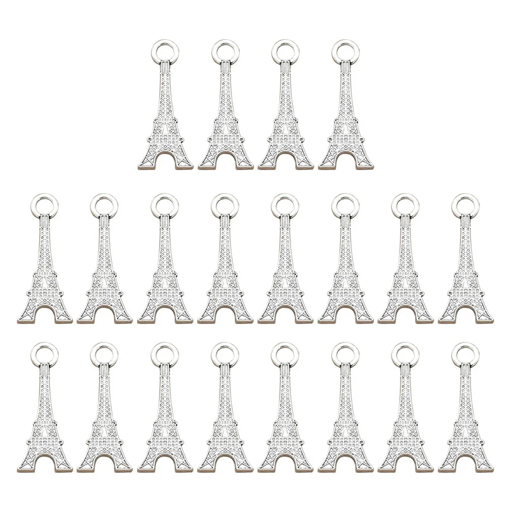 20Pcs Alloy Eiffel Tower Charm Pendant Silver DIY Jewelry Making Necklace Bracelet Accessories Eiffel Tower Pendant
20Pcs Alloy Eiffel Tower Charm Pendant Silver DIY Jewelry Making Necklace Bracelet Accessories Eiffel Tower Pendant