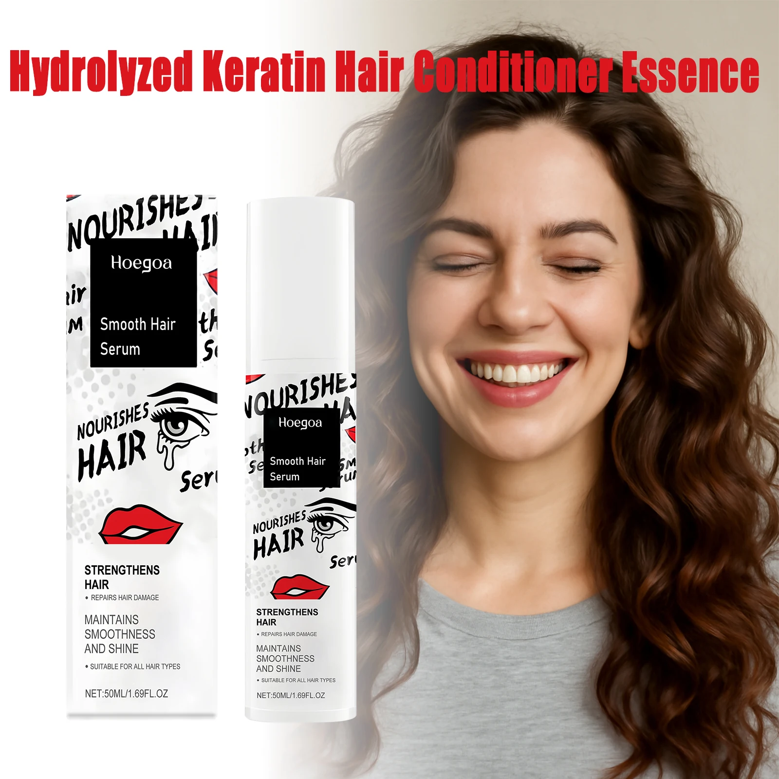 Keratin Hair Smoothing Serum Hair Repair Conditioner Reduce Frizzy Dry Hair Care Set Hair Salon Protein Correction Essence
Keratin Hair Smoothing Serum Hair Repair Conditioner Reduce Frizzy Dry Hair Care Set Hair Salon Protein Correction Essence