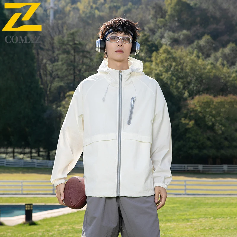 UPF50+Men's Sunscreen Jacket 2025 New Ice Silk Quick Drying Breathable UV Resistant Hooded Jacket Outdoor Camping Hiking Jacket
UPF50+Men's Sunscreen Jacket 2025 New Ice Silk Quick Drying Breathable UV Resistant Hooded Jacket Outdoor Camping Hiking Jacket