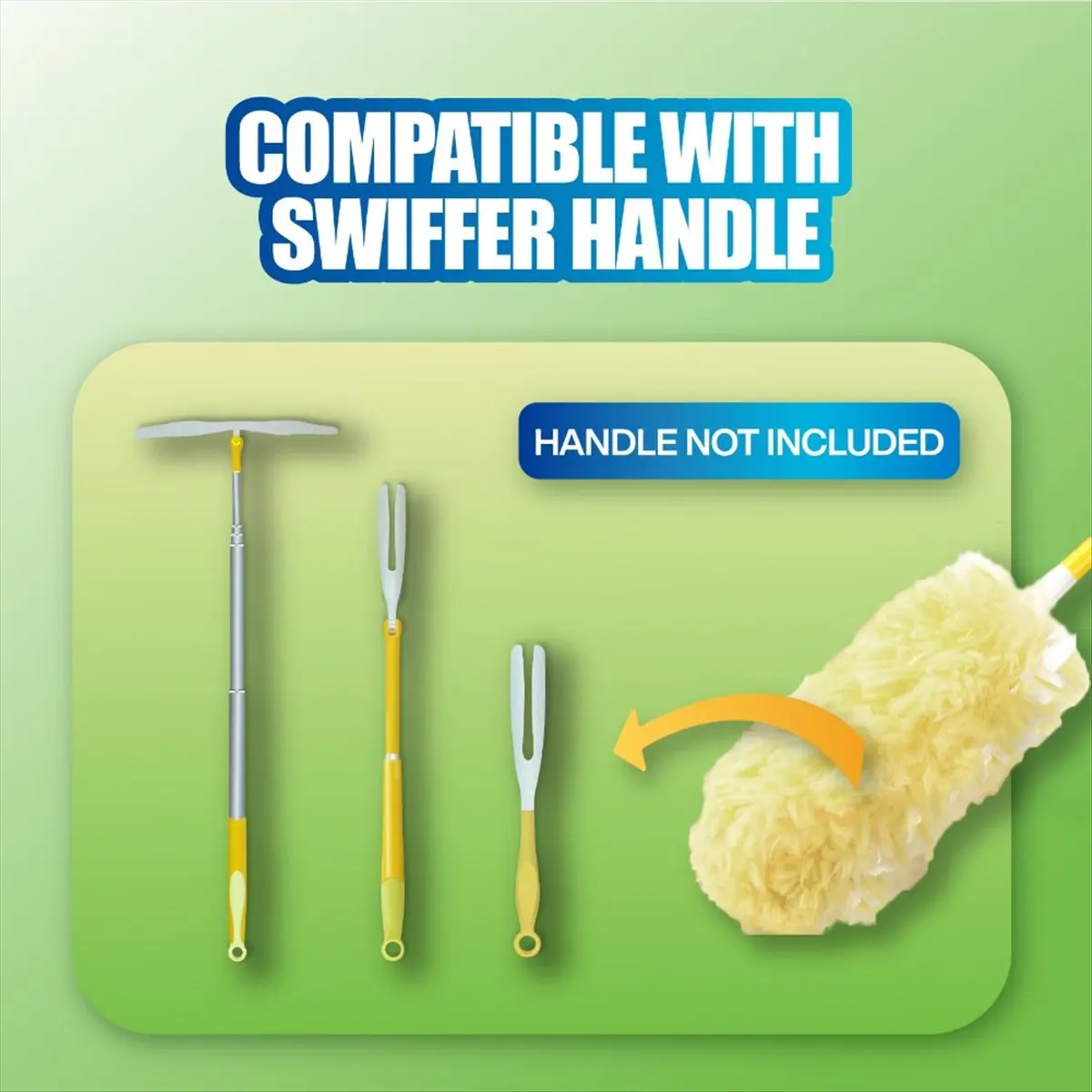 BAAQ 40 Count Disposable Microfiber Duster Refills - 360° Heavy Duty Refills (Handle Not Included)
BAAQ 40 Count Disposable Microfiber Duster Refills - 360° Heavy Duty Refills (Handle Not Included)