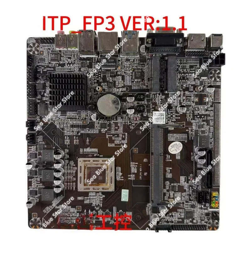 Industrial board ITP_FP3 17 * 17 integrated machine main board DDR3 memory, second-hand disassembly main board
Industrial board ITP_FP3 17 * 17 integrated machine main board DDR3 memory, second-hand disassembly main board