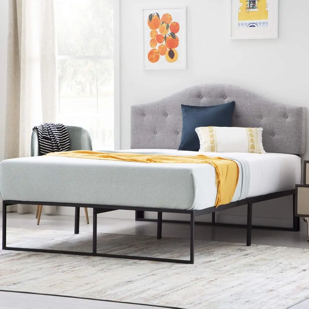Linenspa Metal Platorm Bed e - Under Bed Storage Space - No Box Spring Needed - 14" High - ern Contemporary - Sturdy Steel - Lig
Linenspa Metal Platorm Bed e - Under Bed Storage Space - No Box Spring Needed - 14" High - ern Contemporary - Sturdy Steel - Lig