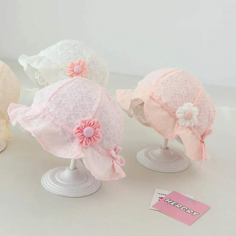 Sweet Flower Lace Baby Summer Hat Newborn Infant Bucket Hat Thin Breathable Toddler Girls Sunscreen Fisherman Cap
Sweet Flower Lace Baby Summer Hat Newborn Infant Bucket Hat Thin Breathable Toddler Girls Sunscreen Fisherman Cap