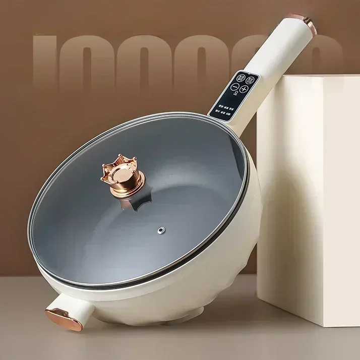 Household electric frying pan multifunctional non-stick electric cooking pot steaming cooking frying and frying electric hot pot
Household electric frying pan multifunctional non-stick electric cooking pot steaming cooking frying and frying electric hot pot