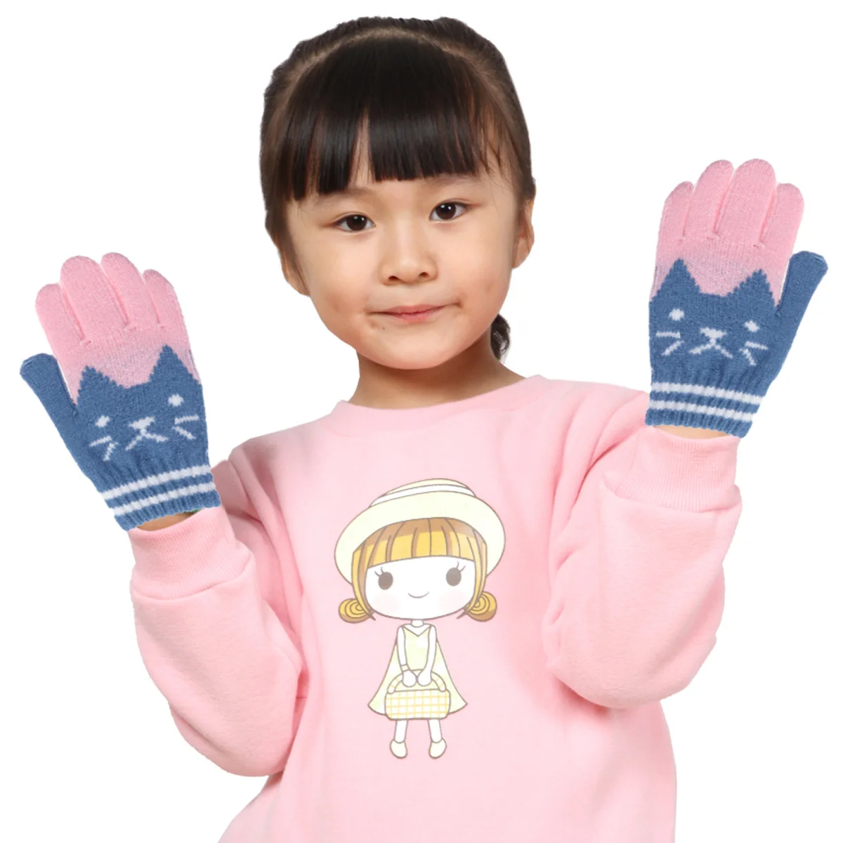 Thermal Knitted Gloves for Toddler Girl Fashionable Warm Wool Child Winter Gloves Soft Material Easy Match Clothes
Thermal Knitted Gloves for Toddler Girl Fashionable Warm Wool Child Winter Gloves Soft Material Easy Match Clothes